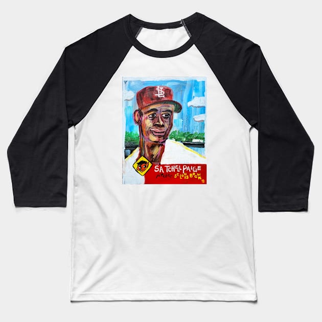 Satchel Paige Baseball T-Shirt by ElSantosWorld